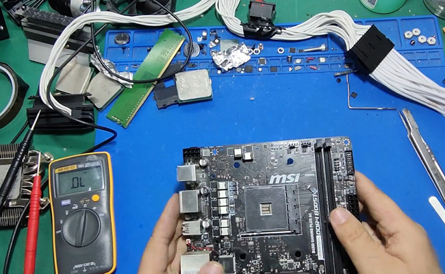 扬中华硕电脑主板维修